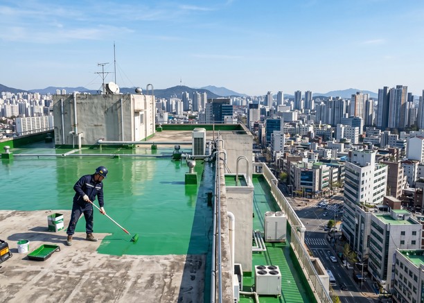 대구서 옥상방수
